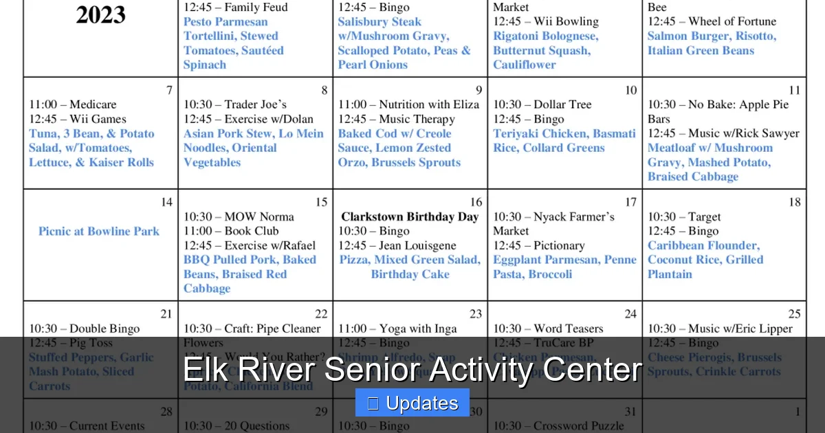Elk River Senior Activity Center