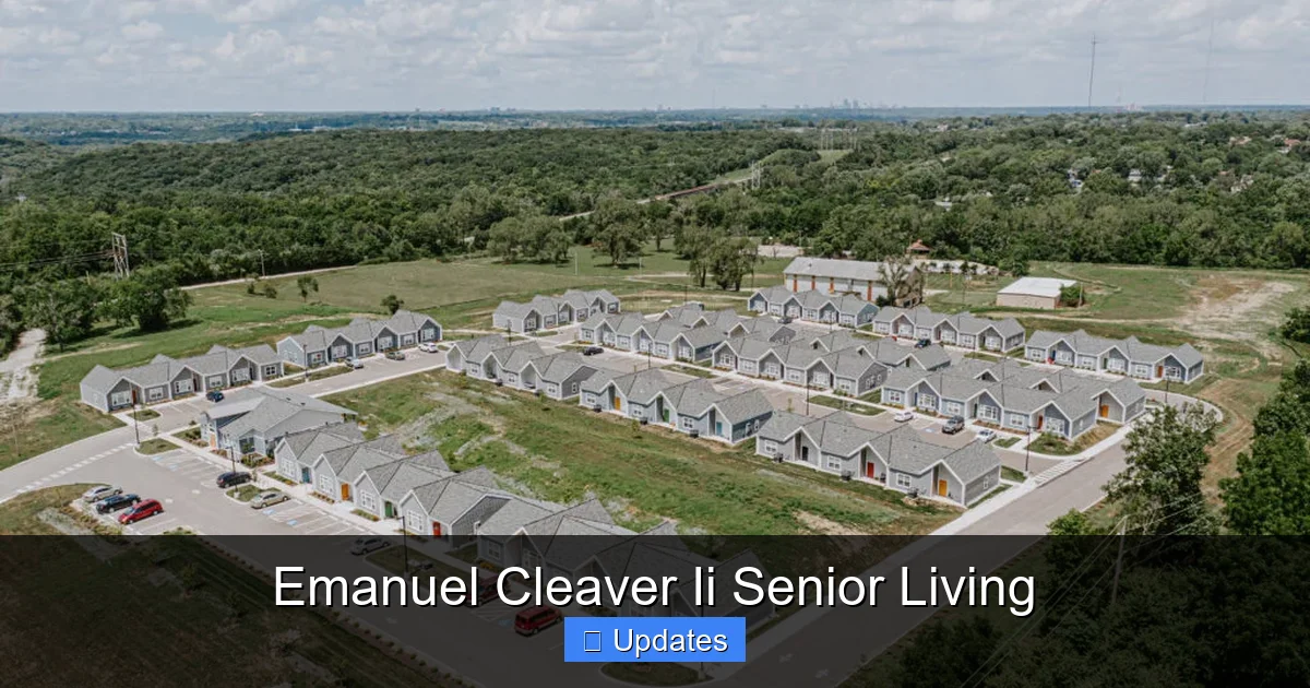 Emanuel Cleaver Ii Senior Living