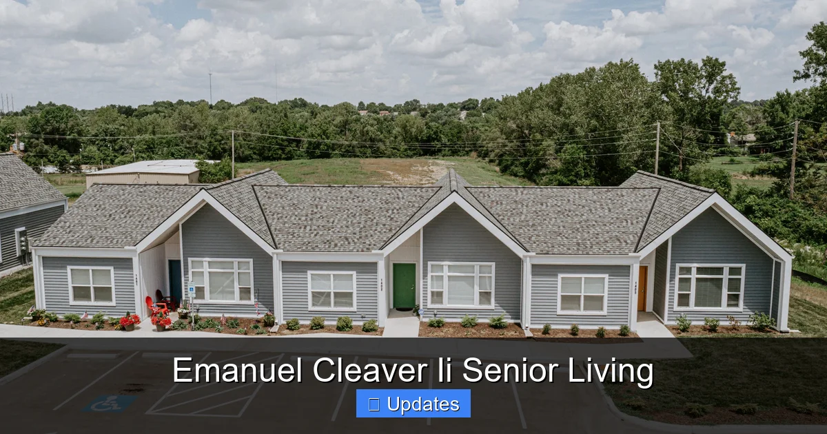 Emanuel Cleaver Ii Senior Living