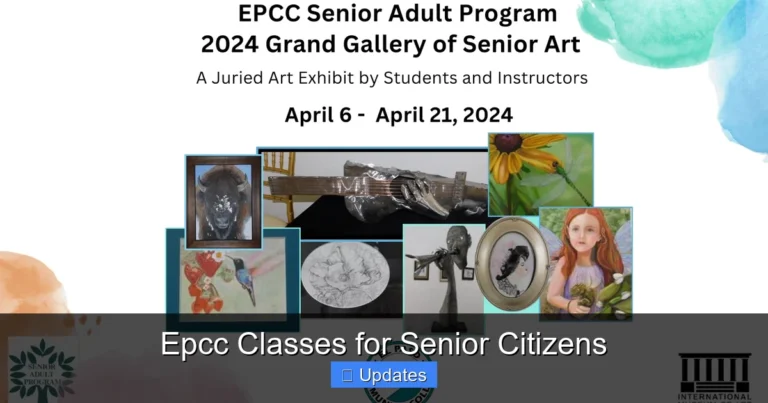 Epcc Classes for Senior Citizens