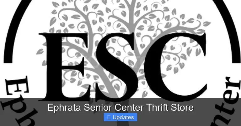 Ephrata Senior Center Thrift Store
