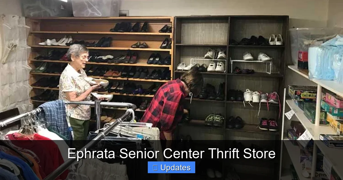 Ephrata Senior Center Thrift Store
