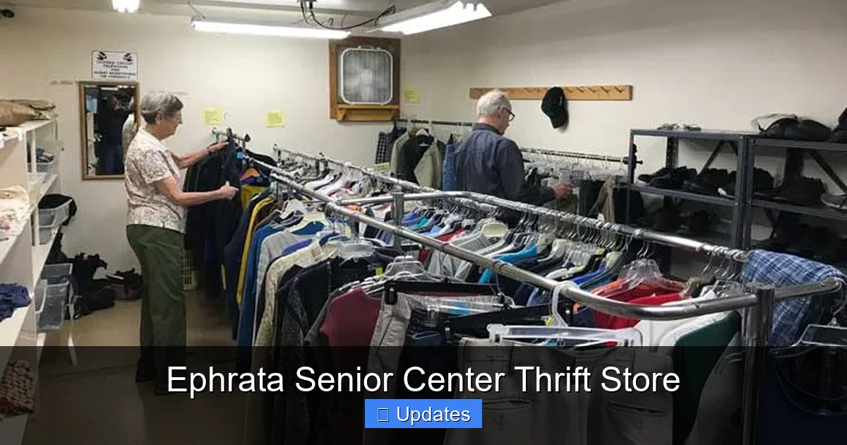 Ephrata Senior Center Thrift Store