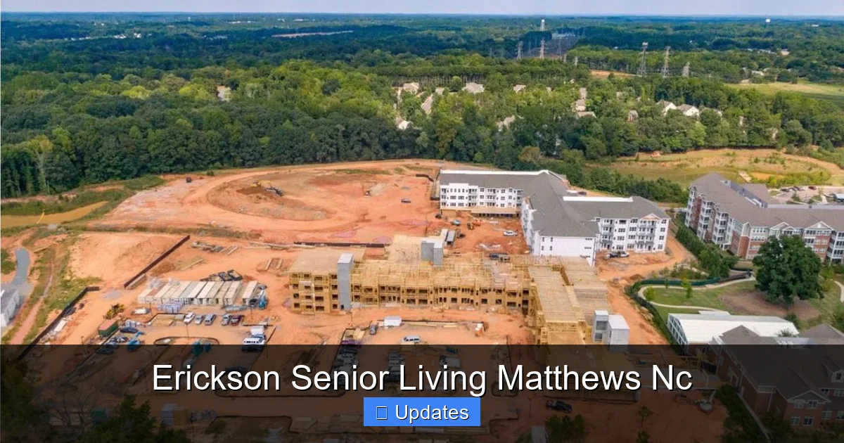 Erickson Senior Living Matthews Nc