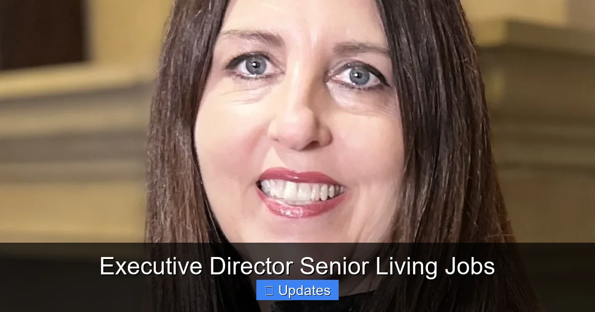 Executive Director Senior Living Jobs