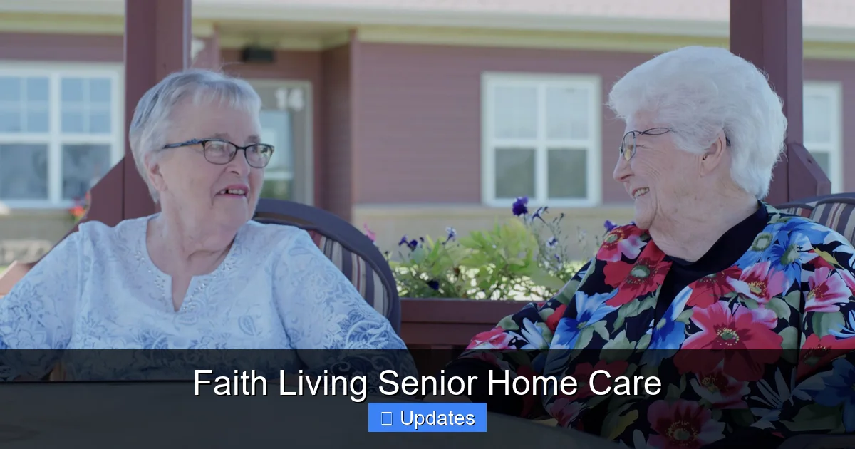 Faith Living Senior Home Care