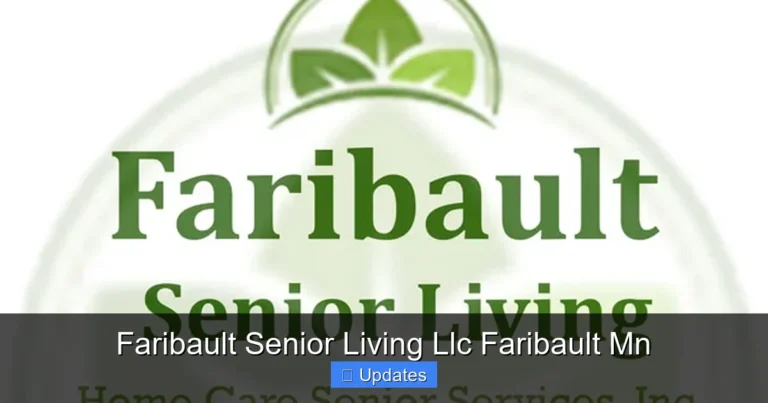 Faribault Senior Living Llc Faribault Mn