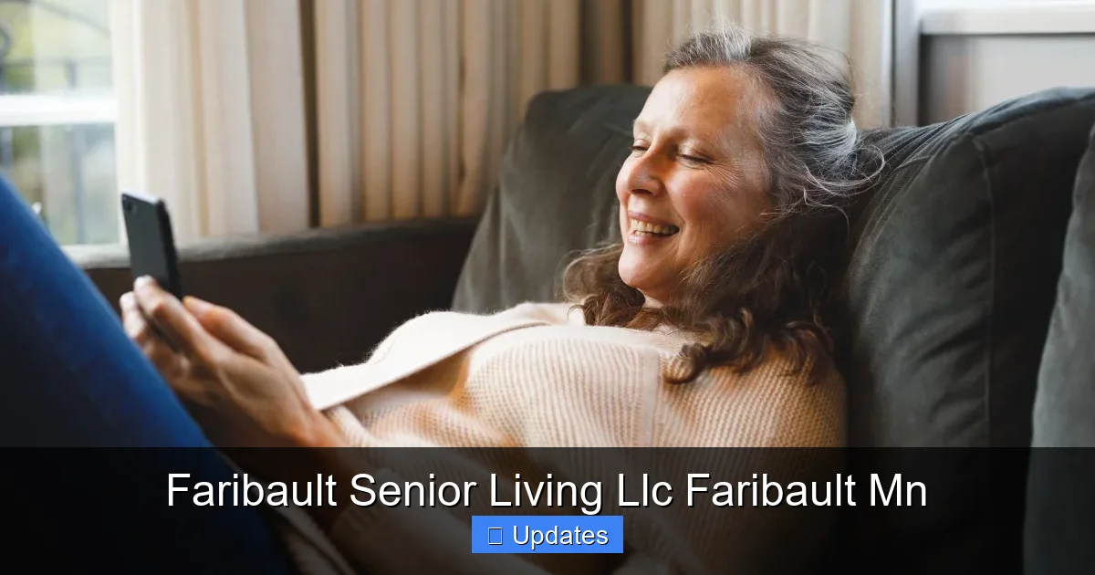 Faribault Senior Living Llc Faribault Mn