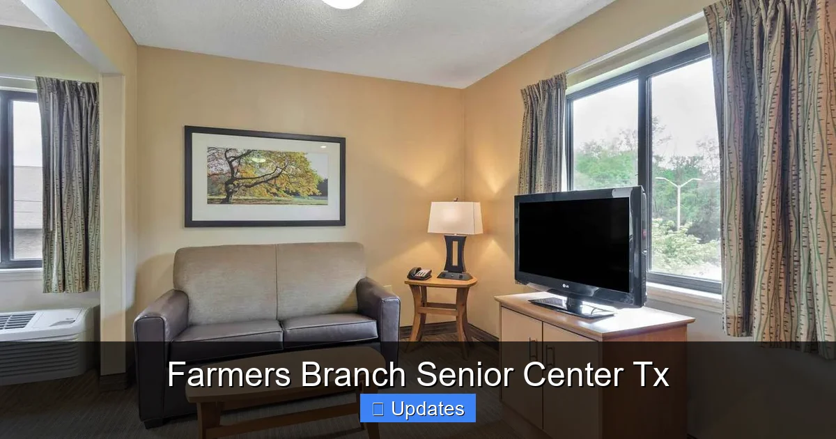 Farmers Branch Senior Center Tx