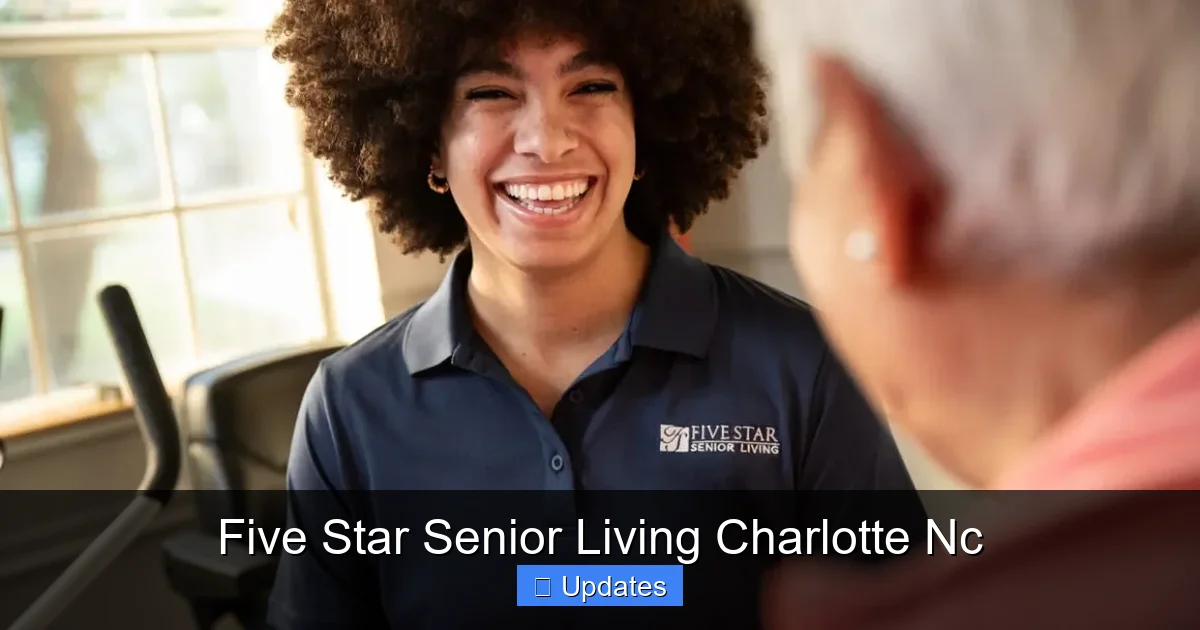 Five Star Senior Living Charlotte Nc