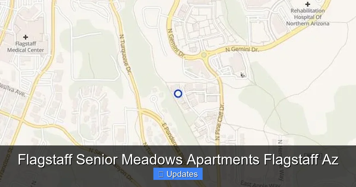 Flagstaff Senior Meadows Apartments Flagstaff Az