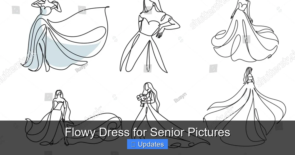 Flowy Dress for Senior Pictures