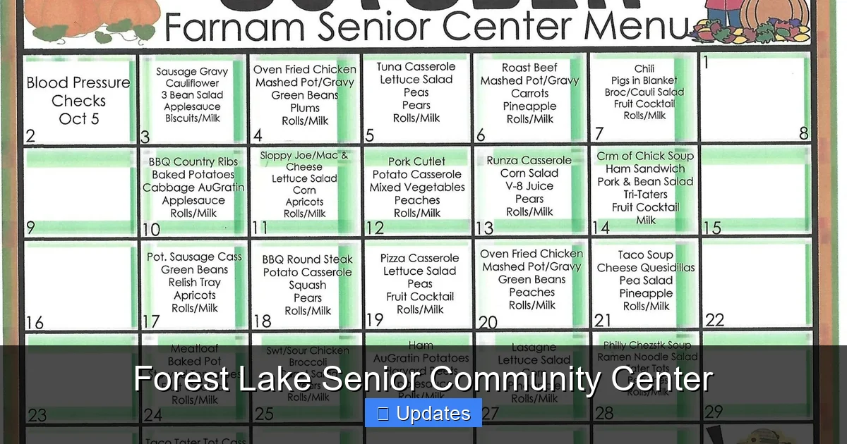Forest Lake Senior Community Center