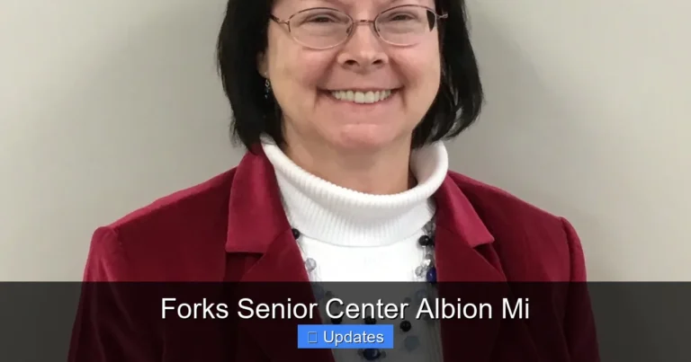 Forks Senior Center Albion Mi
