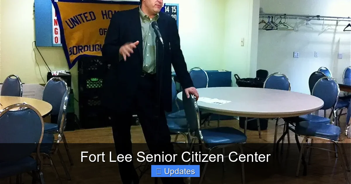 Fort Lee Senior Citizen Center