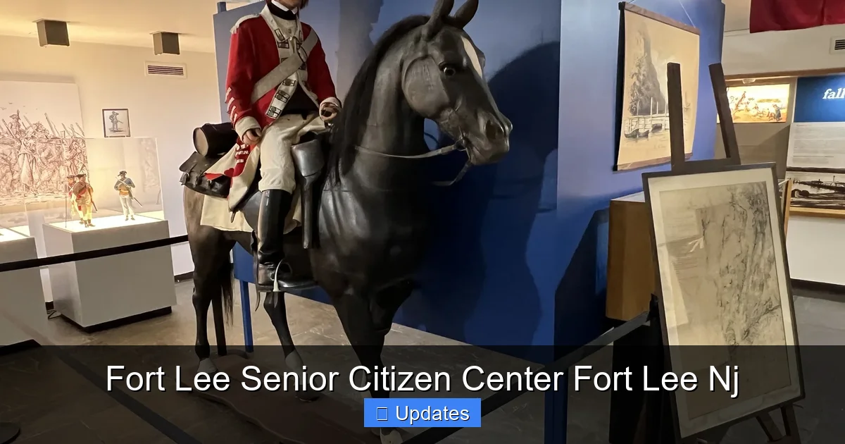 Fort Lee Senior Citizen Center Fort Lee Nj
