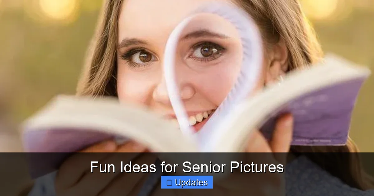 Fun Ideas for Senior Pictures