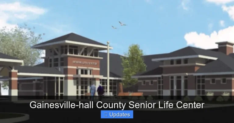Gainesville-hall County Senior Life Center
