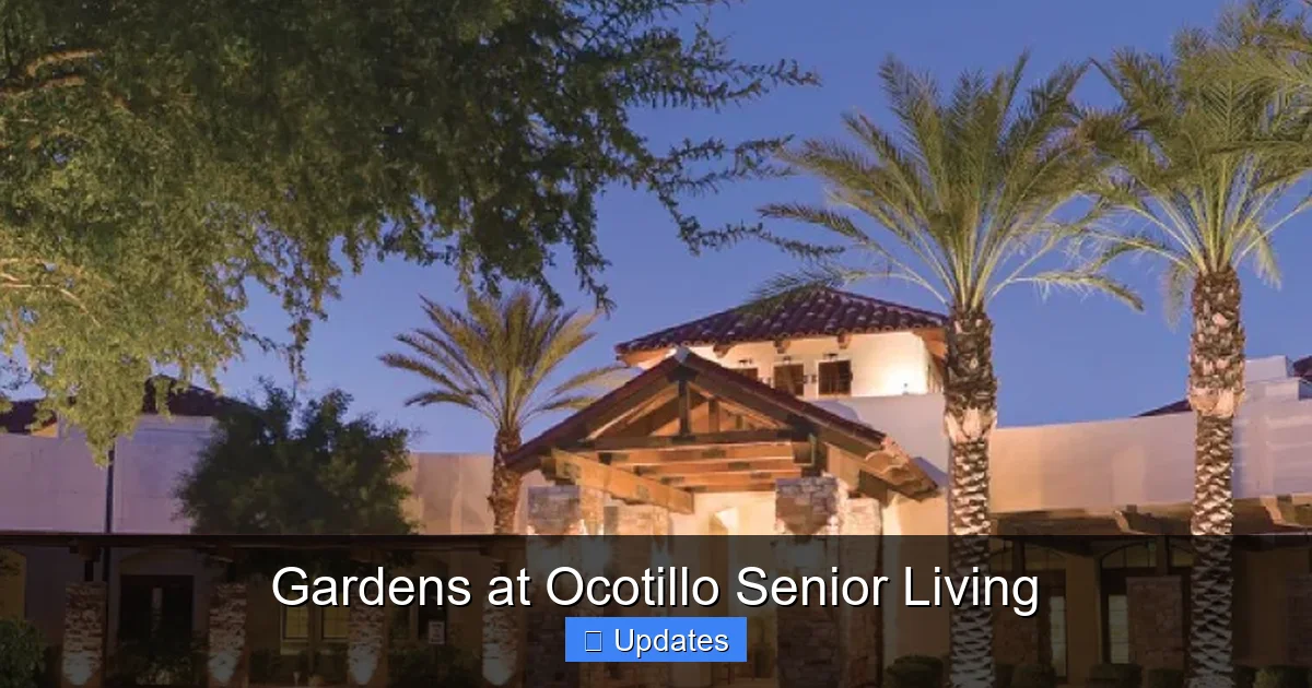 Gardens at Ocotillo Senior Living