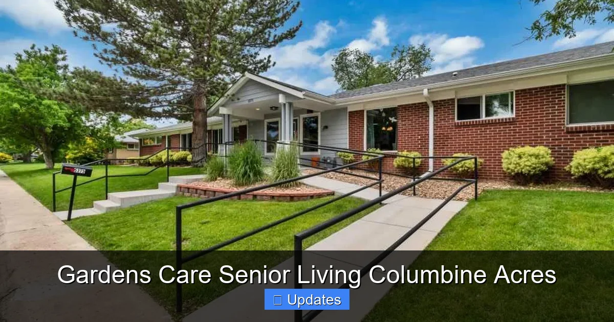 Gardens Care Senior Living Columbine Acres