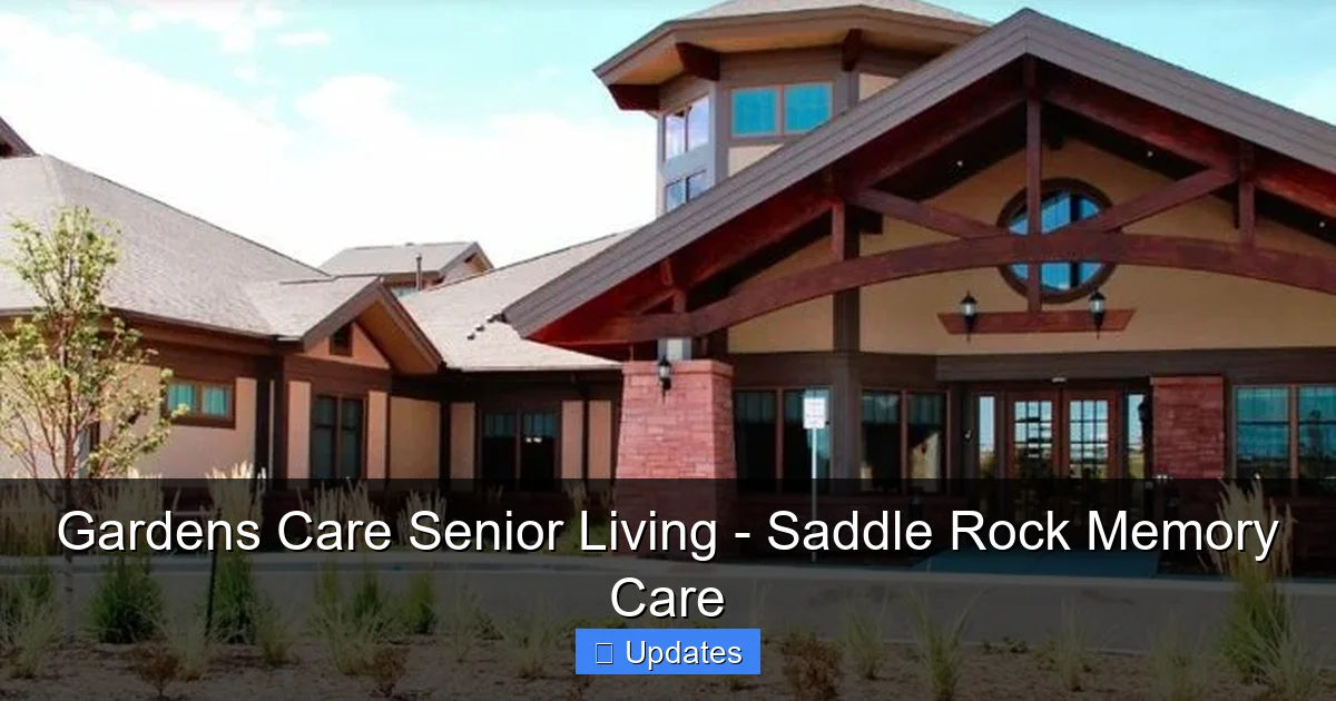 Gardens Care Senior Living - Saddle Rock Memory Care