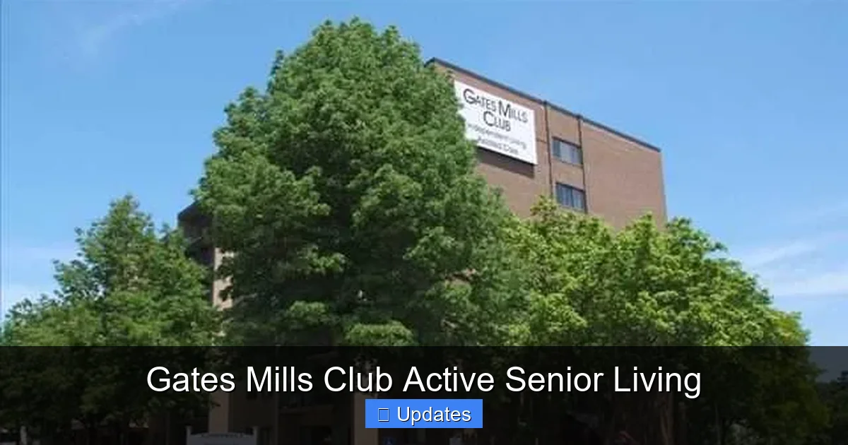 Gates Mills Club Active Senior Living