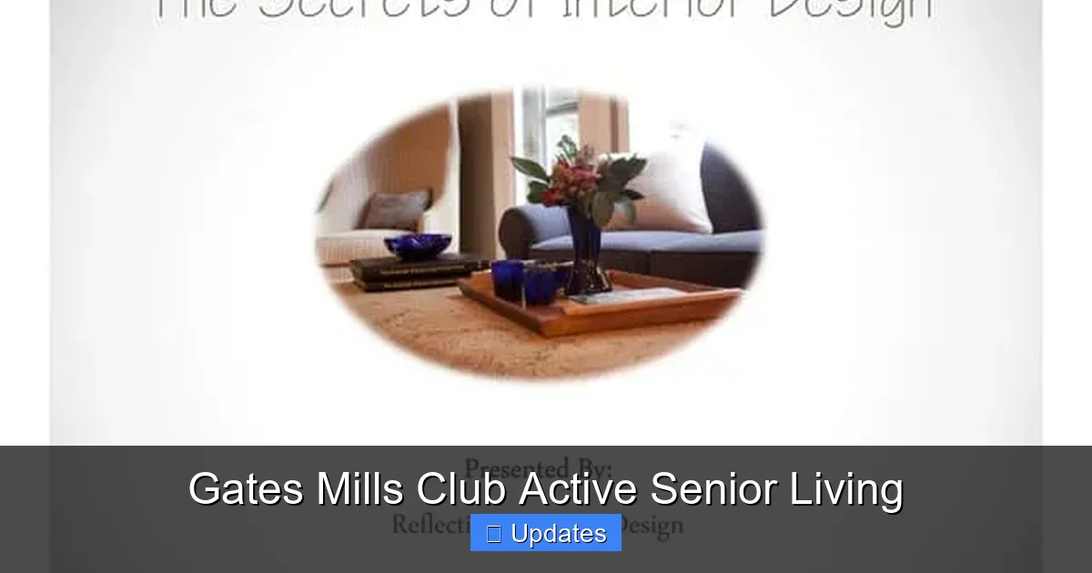 Gates Mills Club Active Senior Living