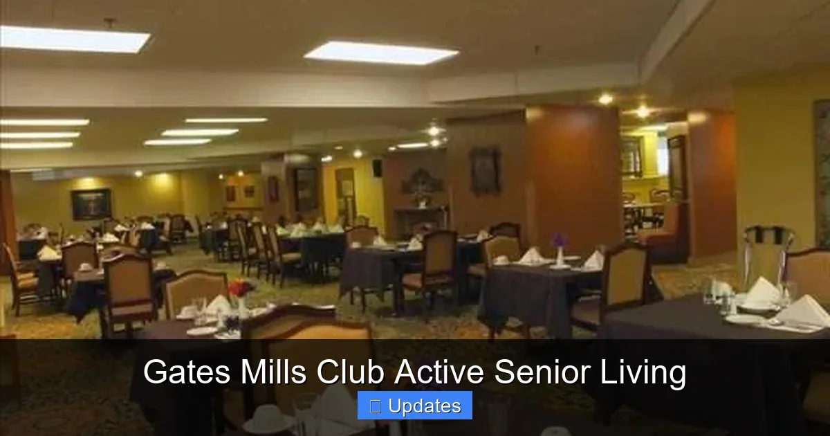 Gates Mills Club Active Senior Living