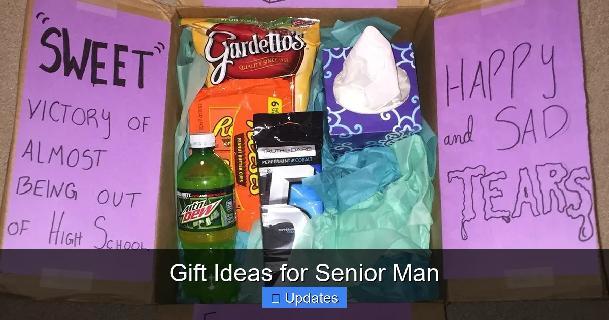 Gift Ideas for Senior Man