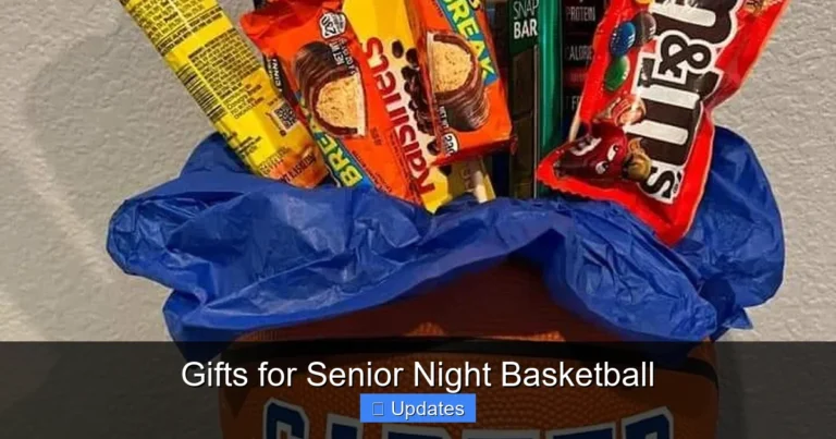 Gifts for Senior Night Basketball