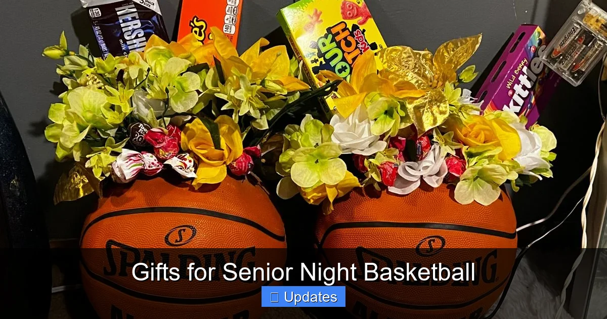 Ahuevoo Senor Gift Gifts for Senior Night Basketball - SeniorsProTalk