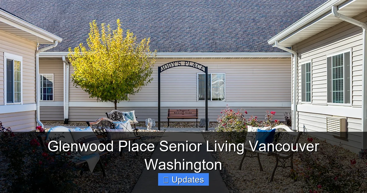 Glenwood Place Senior Living Vancouver Washington