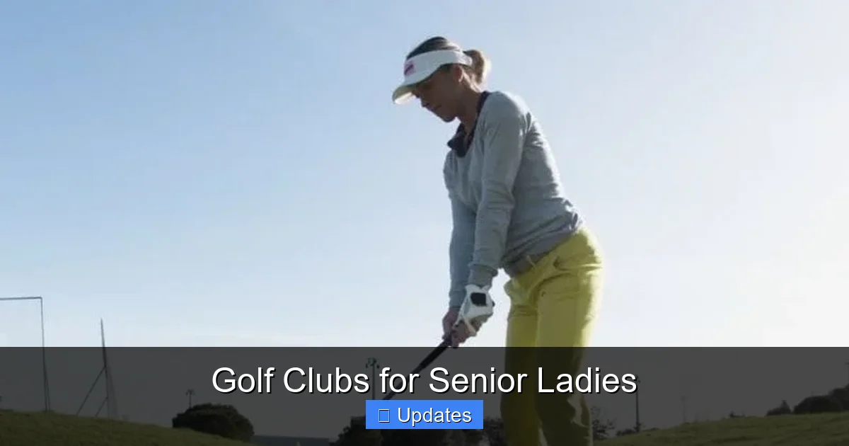 Golf Clubs for Senior Ladies