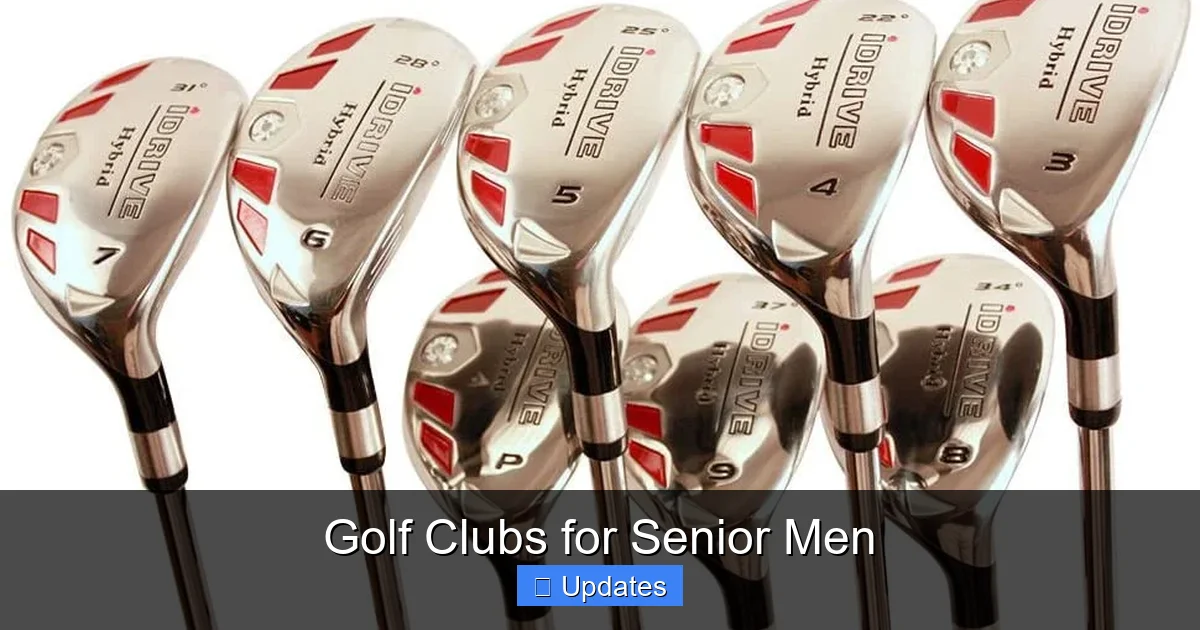 Golf Clubs for Senior Men