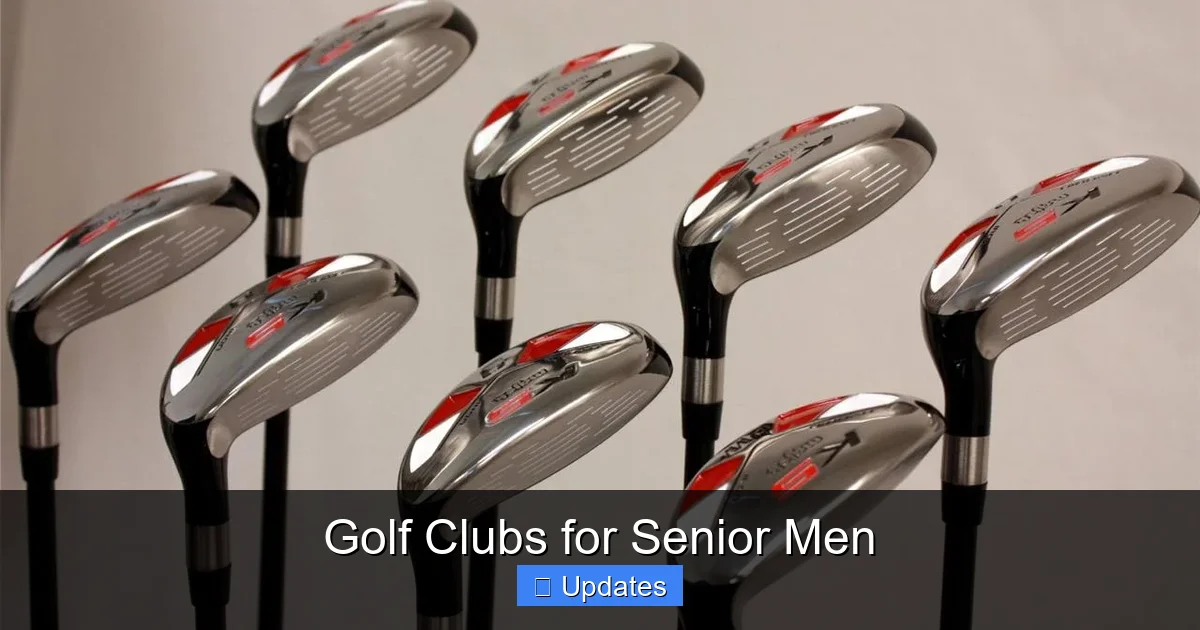 Golf Clubs for Senior Men