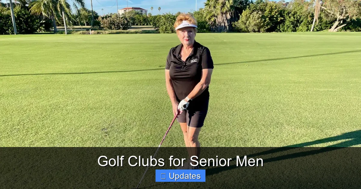 Golf Clubs for Senior Men