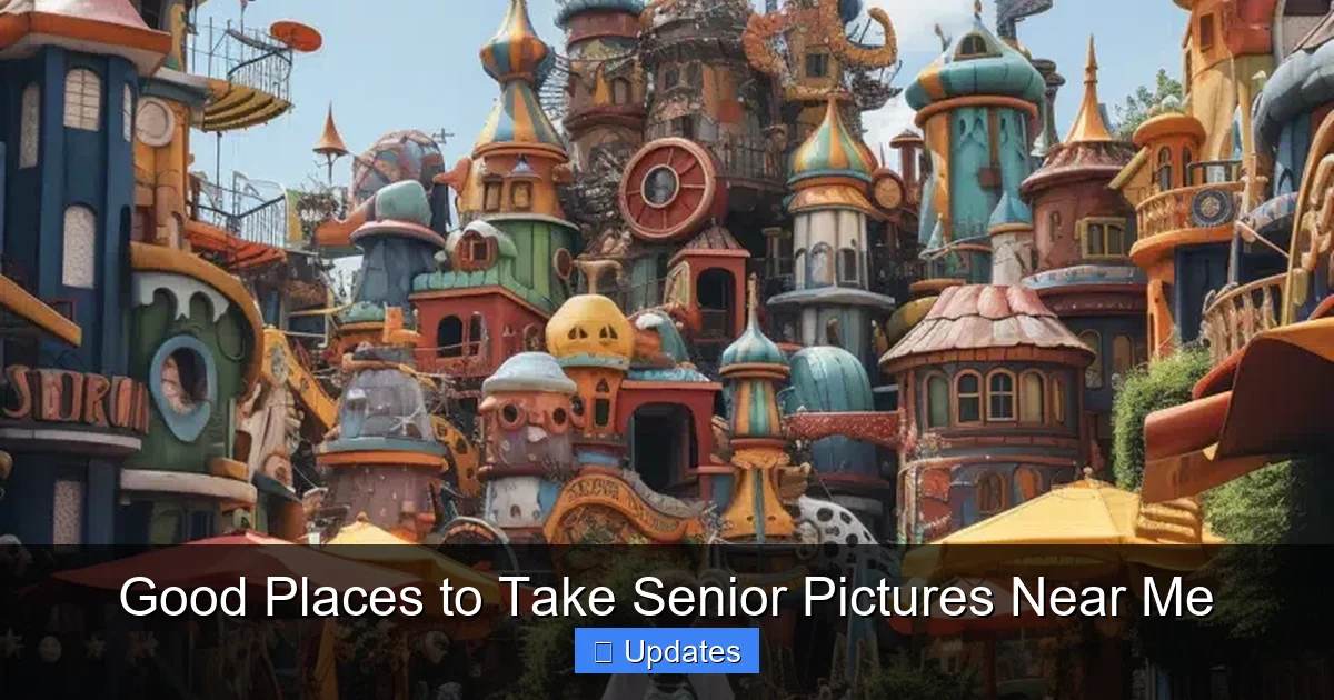 Good Places to Take Senior Pictures Near Me