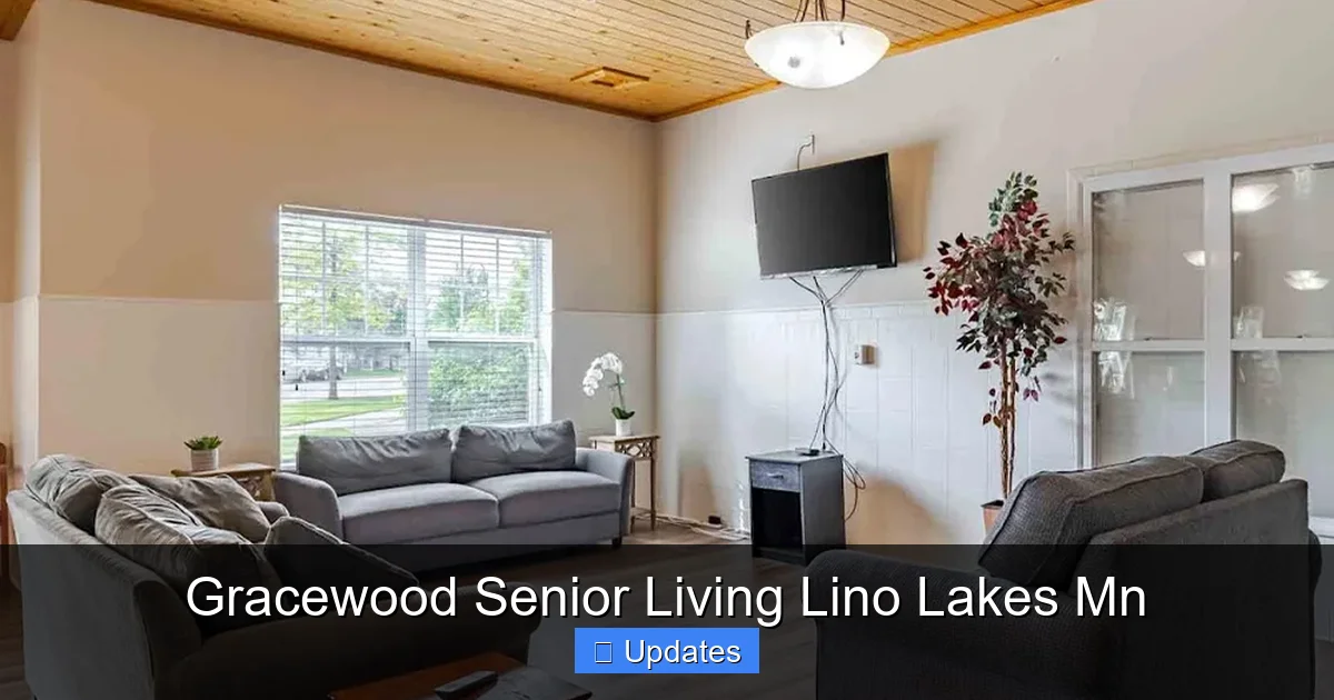 Gracewood Senior Living Lino Lakes Mn