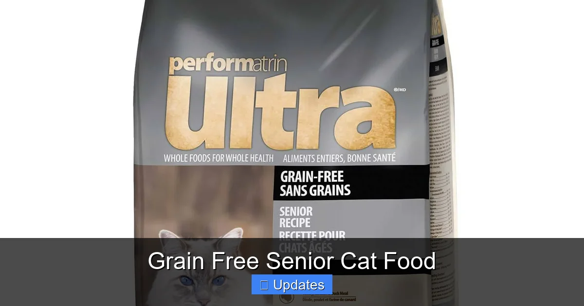 Grain Free Senior Cat Food