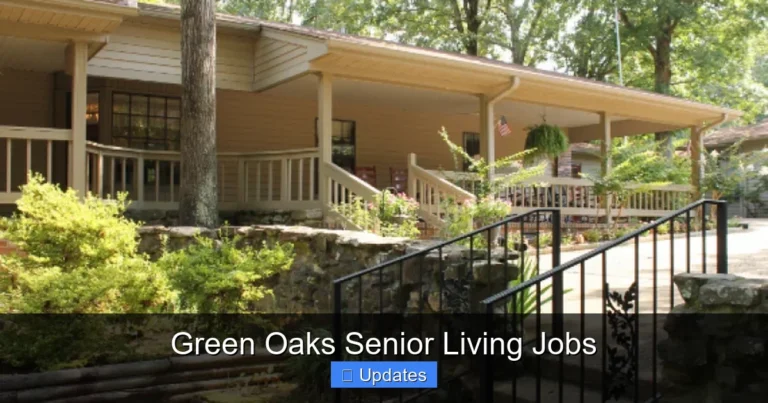 Green Oaks Senior Living Jobs