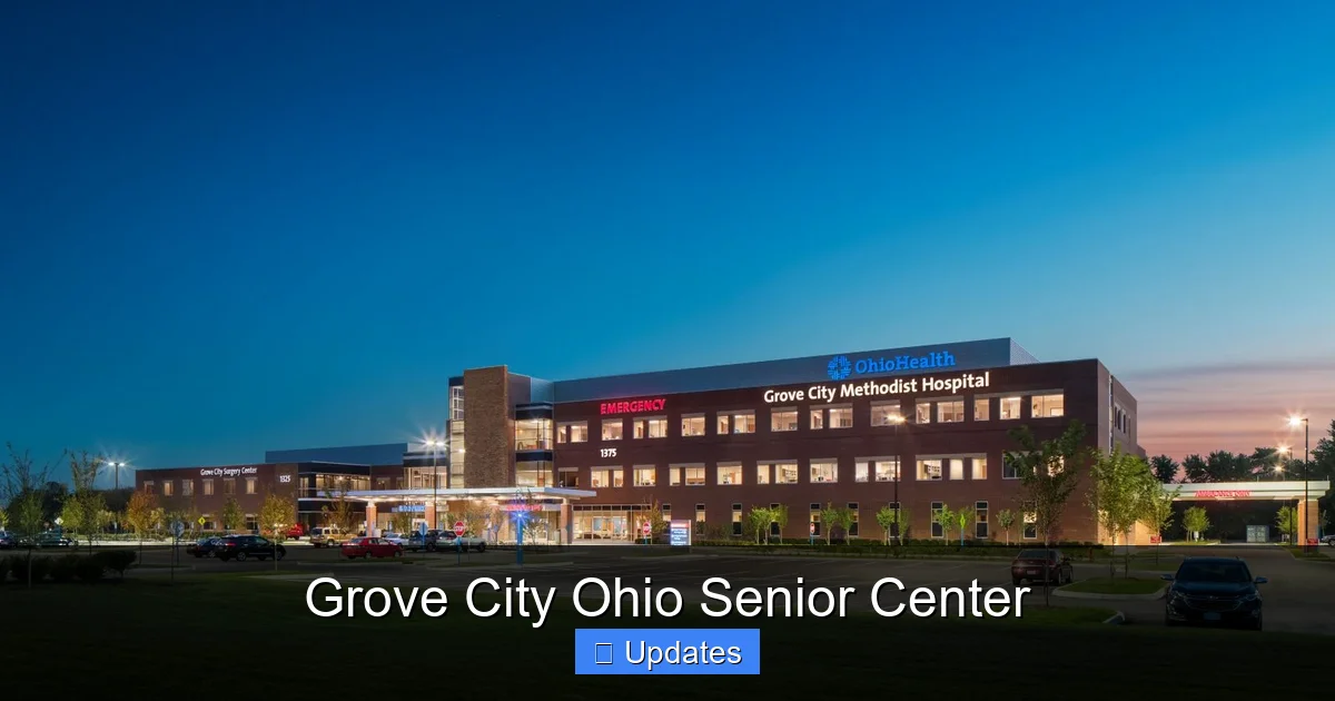 Grove City Ohio Senior Center