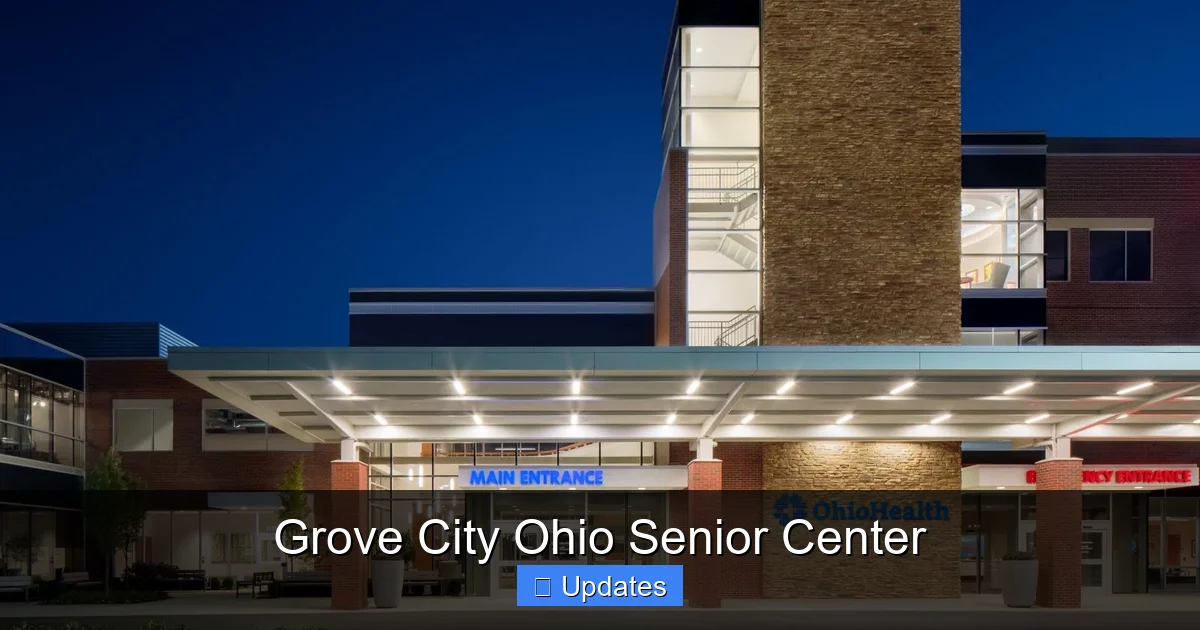 Grove City Ohio Senior Center