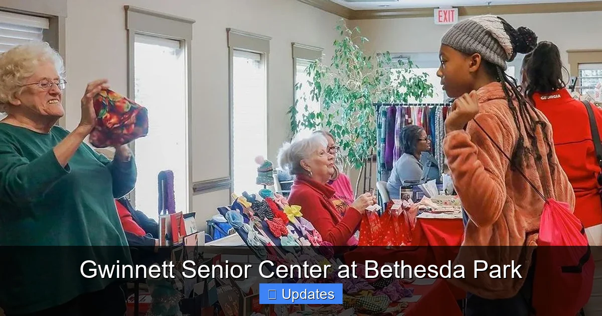 Gwinnett Senior Center at Bethesda Park