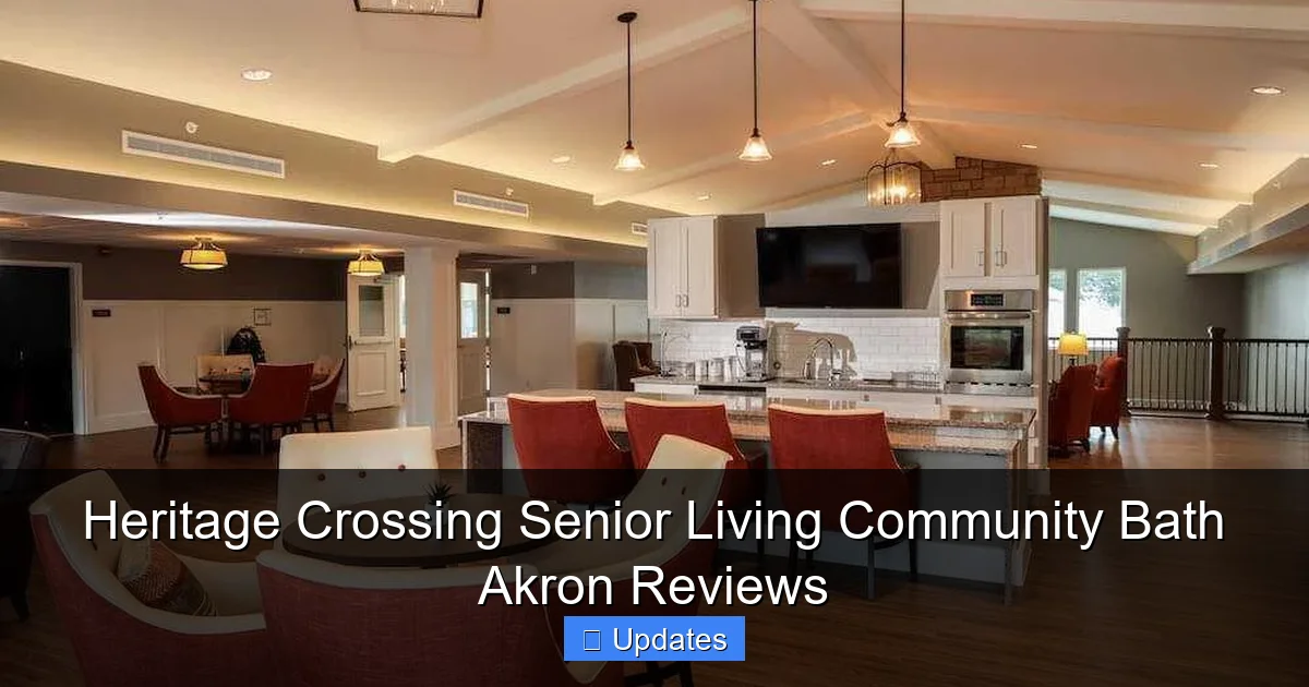 Heritage Crossing Senior Living Community Bath Akron Reviews