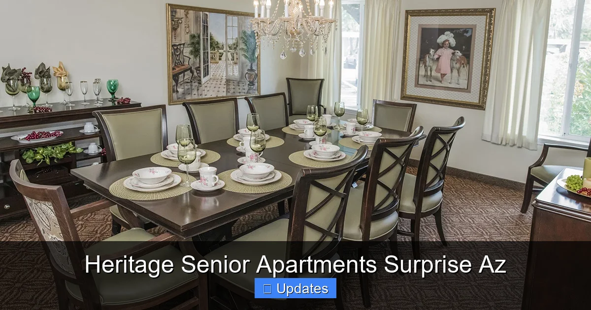 Heritage Senior Apartments Surprise Az