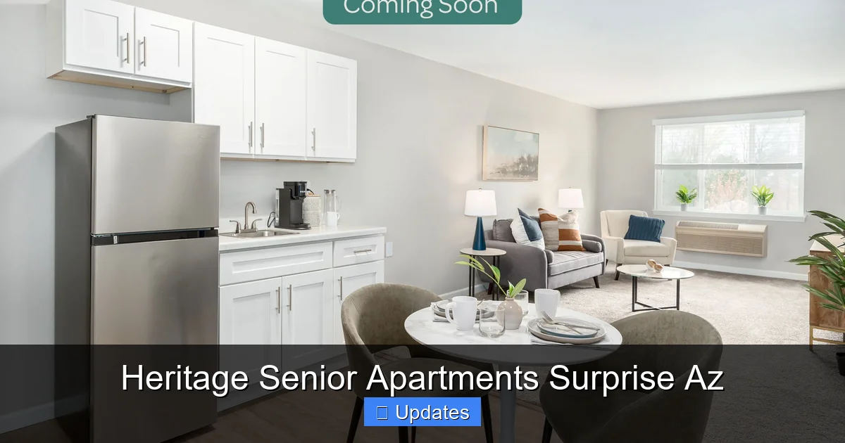 Heritage Senior Apartments Surprise Az