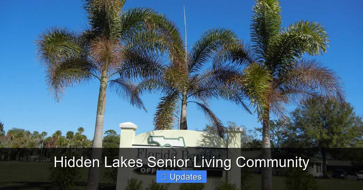 Hidden Lakes Senior Living Community
