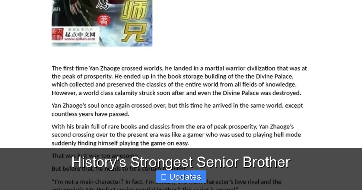 History's Strongest Senior Brother
