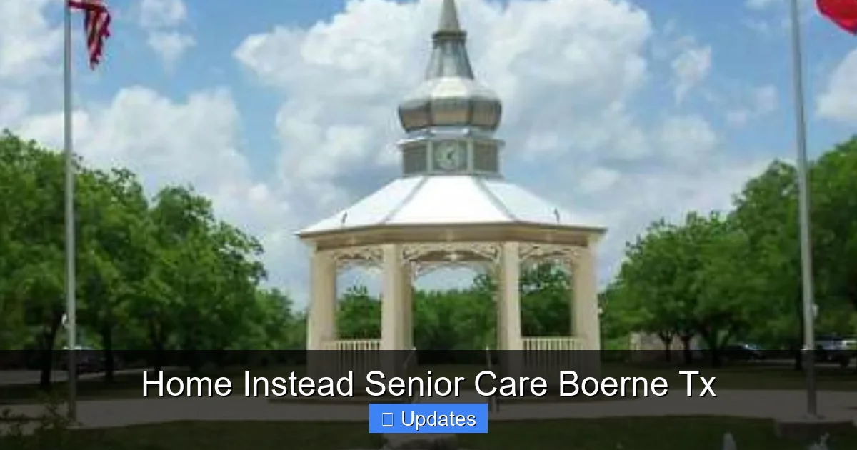 Home Instead Senior Care Boerne Tx