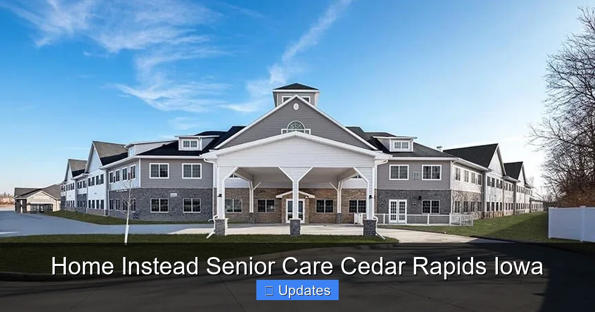 Home Instead Senior Care Cedar Rapids Iowa
